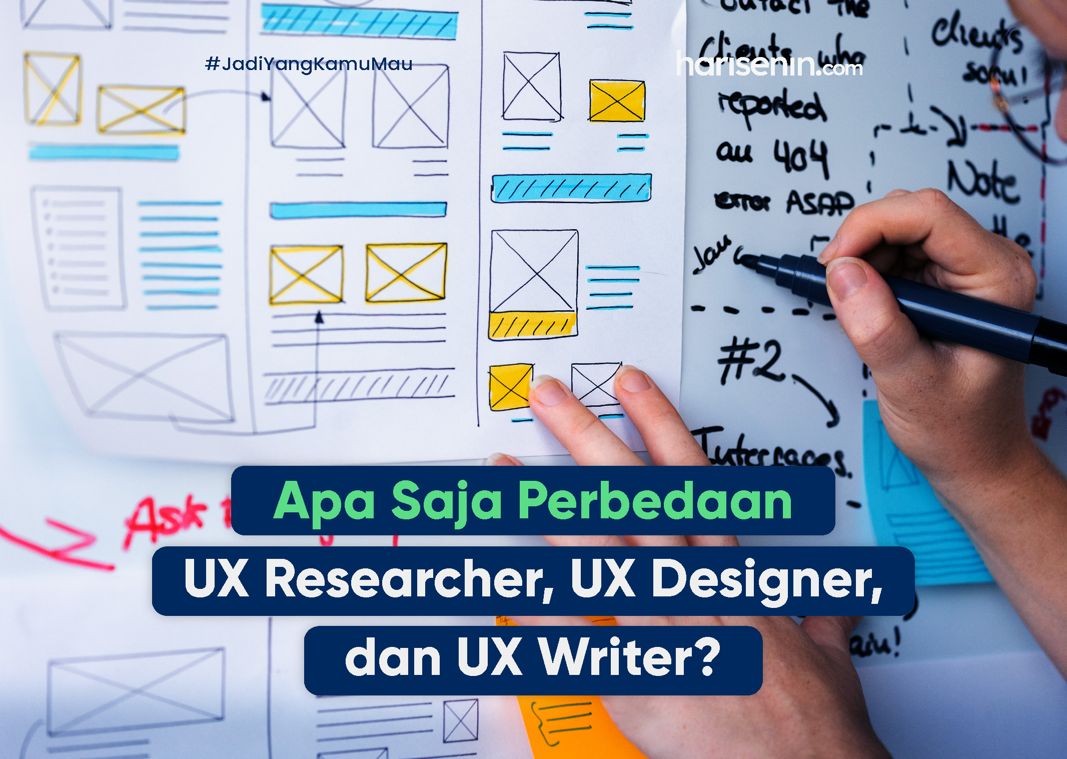 Apa Saja Perbedaan UX Researcher, UX Designer, dan UX Writer?