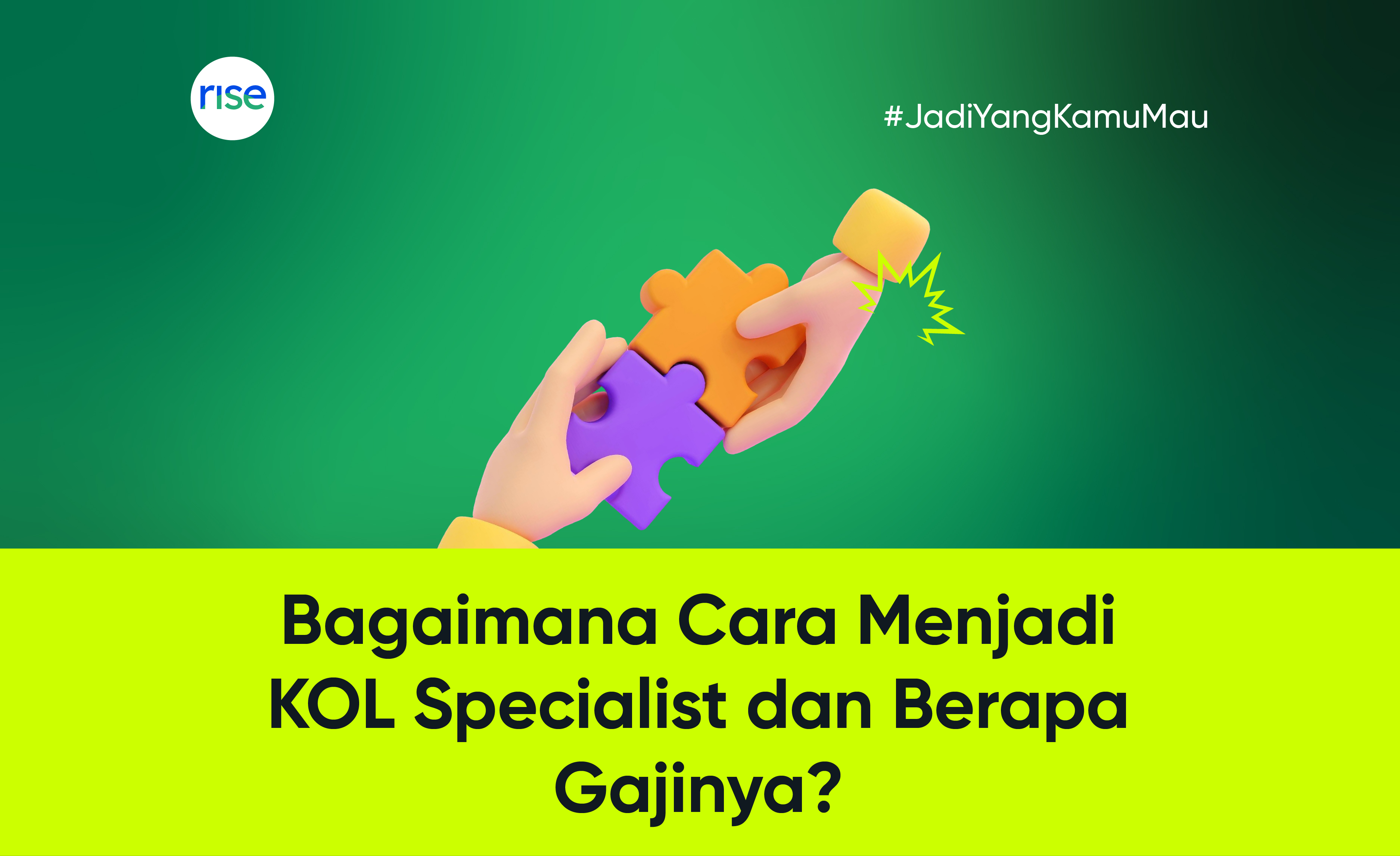 Bagaimana Cara Menjadi KOL Specialist dan Berapa Gajinya?
