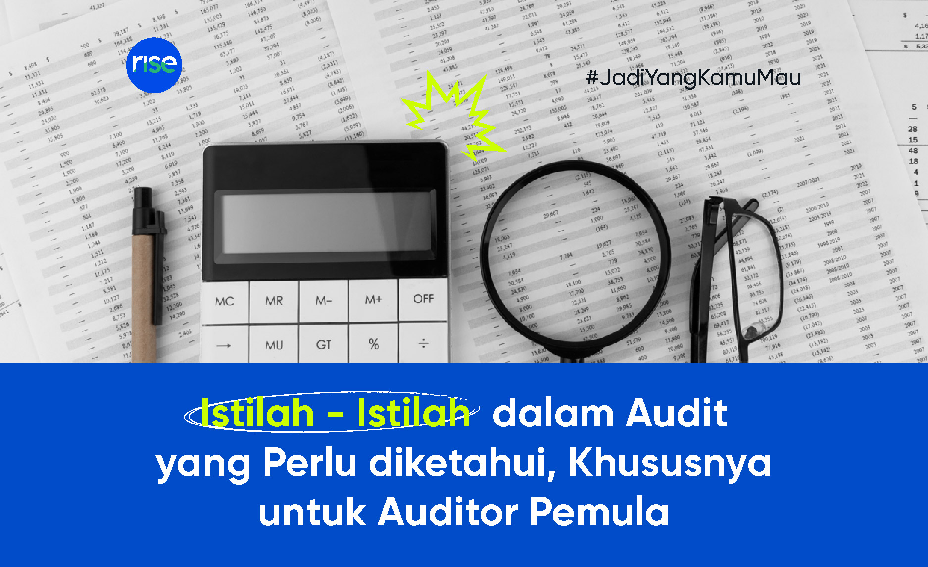 Istilah - Istilah dalam Audit yang Perlu diketahui, Khususnya Untuk Auditor Pemula